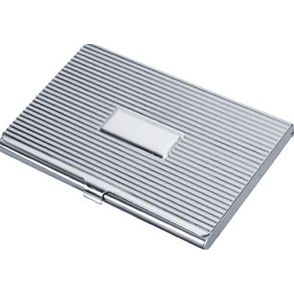 D2D Technologies Asset Stainless Steel Business Card Case D2140716 Zoro